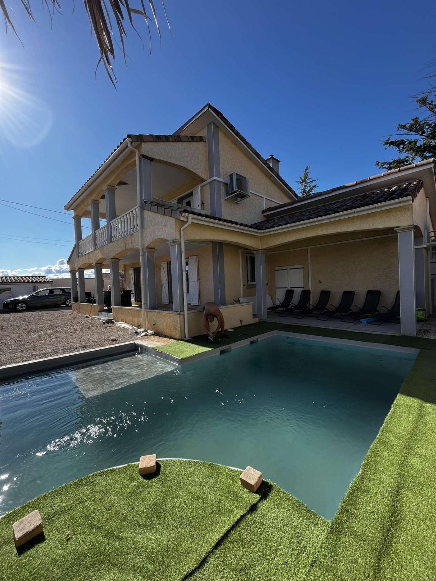 Villa Contemporaine Avec Piscine Romans-sur-Isère Eksteriør billede